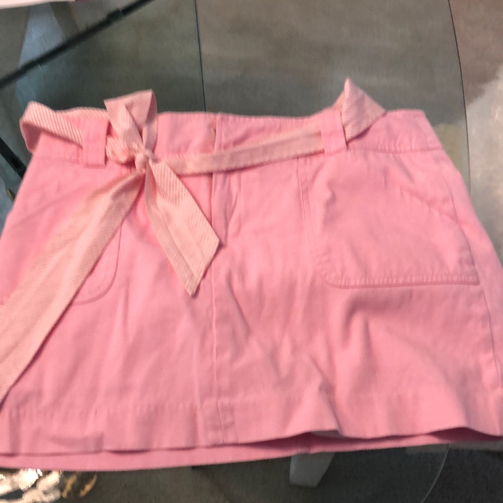 Lilly Pulitzer Pink Wrap skort